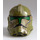 LEGO Olive Green Clone Trooper Helmet (Phase 2) with camouflage pattern (11217 / 16927)