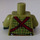 LEGO Olijfgroen Cragger Torso (76382 / 88585)