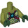 LEGO Olijfgroen Cragger Torso (76382 / 88585)