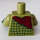 LEGO Olivgrün Crawley Torso (973 / 76382)