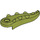 LEGO Olive Green Crocodile Tail (18906)