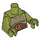 LEGO Olive Green Cyclops Torso (973 / 88585)
