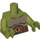 LEGO Olive Green Cyclops Torso (973 / 88585)