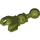 LEGO Olive Green Double Ball Joint with Ball Socket (90609)