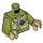 LEGO Olive Green Endor Rebel Soldier 2 Minifig Torso (973 / 76382)