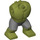 LEGO Olivgrün Hulk Körper (103705)