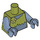 LEGO Olive Green Lady Cyclops Minifig Torso (973 / 88585)