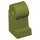 LEGO Olive Green Leg (Left) (3817)