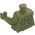 LEGO Olive Green Lizard Minifig Torso (973 / 76382)