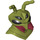 LEGO Olive Green Mantizoid Head (14403)