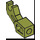 LEGO Olivgrün Mechanisch Arm mit dicker Unterstützung (49753 / 76116)