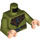 LEGO Olive Green Mirkwood Elf Torso (973 / 76382)