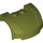 LEGO Olive Green Mudgard Bonnet 3 x 4 x 1.3 Curved (98835)