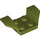 LEGO Olive Green Mudguard Plate 2 x 2 with Flared Wheel Arches (41854)