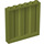 LEGO Olive Green Panel 1 x 6 x 5 with Corrugation (23405)