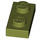 LEGO Olive Green Plate 1 x 2 (3023)