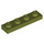 LEGO Verde oliva Placa 1 x 4 (3710)