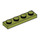 LEGO Verde oliva Placa 1 x 4 (3710)