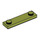 LEGO Olive Green Plate 1 x 4 with Two Studs with Groove (41740)