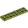 LEGO Olive Green Plate 2 x 8 (3034)