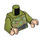 LEGO Olive verte Princess Leia - Olive Green Endor Outfit Minifig Torse (973 / 76382)