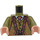 LEGO Olive Green Professor Filius Flitwick Minifig Torso (76382)