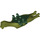 LEGO Olive Green Pteranodon Body with Dark Green Top (47587 / 98653)