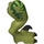 LEGO Olive Green Raptor Back Right Leg (21010)