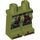 LEGO Olive Green Ronin Minifigure Hips and Legs (3815 / 21470)