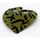 LEGO Olive Green Shoulder Cape with Black Jungle Pattern (34809)