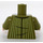 LEGO Olive Green Sirius Black Minifig Torso (973 / 76382)