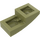 LEGO Olivgrün Steigung 1 x 2 Gebogen (3593 / 11477)