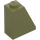 LEGO Olive Green Slope 1 x 2 x 2 (65°) (60481)