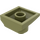 LEGO Olive verte Pente 2 x 2 Incurvé avec extrémité incurvée (47457)