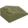 LEGO Olive Green Slope 2 x 3 (25°) with Rough Surface (3298)