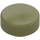 LEGO Olive Green Tile 1 x 1 Round (35381 / 98138)