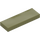 LEGO Vert Olive Tuile 1 x 3 (63864)