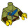 LEGO Olive Green Viking Minifig Torso (973 / 16360)