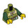LEGO Olive verte Viking Torse (973 / 76382)
