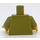 LEGO Olive Green Waylon Smithers Minifig Torso (973 / 88585)