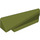 LEGO Olive Green Wedge 1 x 5 Spoiler Right (3389)