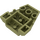 LEGO Olivgrün Keil 4 x 4 mit Jagged Angles (28625 / 64867)