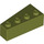 LEGO Olive Green Wedge Brick 2 x 4 Right (41767)