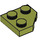 LEGO Olive Green Wedge Plate 2 x 2 Cut Corner (26601)