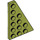 LEGO Olive Green Wedge Plate 4 x 6 Wing Right (48205)