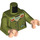 LEGO Olive Green Witch Torso (973)