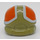 LEGO Vert Olive X-Aile Ground Crew Casque avec Orange et Blanc Deoration (23734)