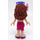 LEGO Olivia, Magenta Wrap Rok Minifiguur