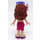 LEGO Olivia, Magenta Wrap Skirt Minifigure
