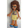 LEGO Olivia with Bright Light Yellow Dress Minifigure